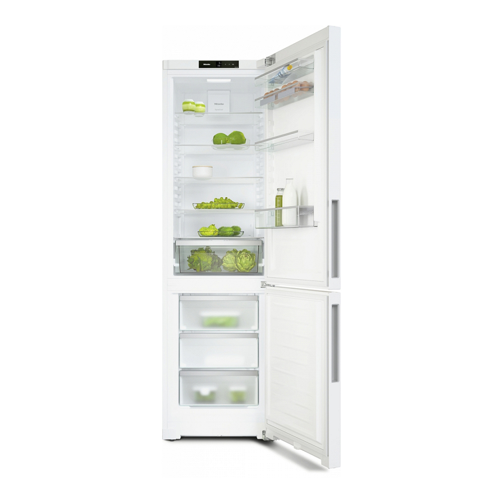 Frigider cu doua usi Miele KFN4395CD White / 371 l / 201.5 cm / C / Alb photo 3