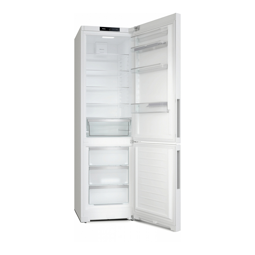 Frigider cu doua usi Miele KFN4395CD White / 371 l / 201.5 cm / C / Alb photo 4