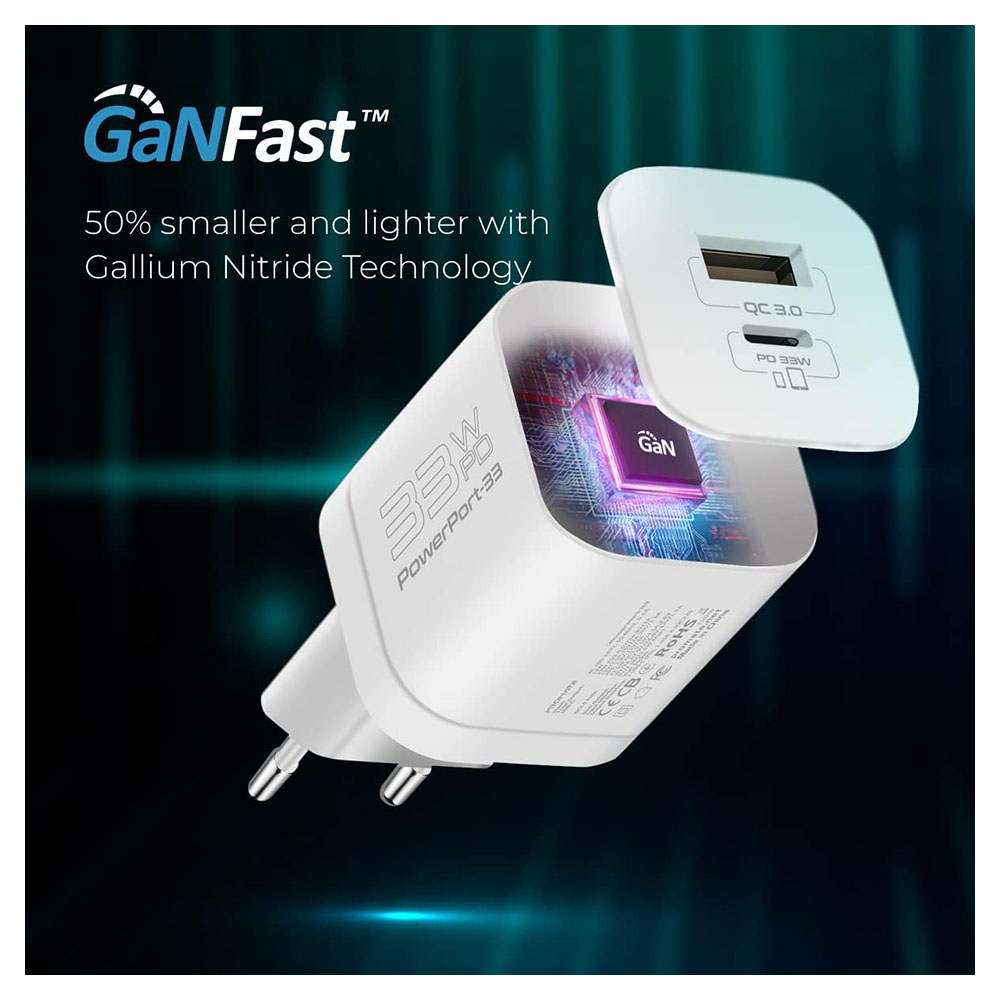 Incarcator pentru telefon mobil Promate PowerPort-33 photo 2