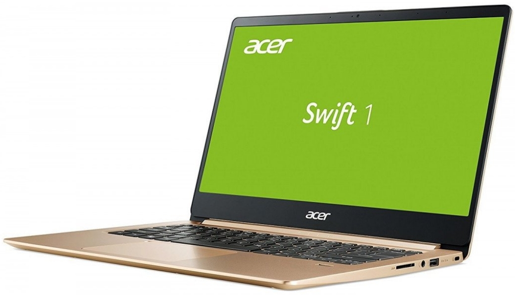Ноутбук Acer Swift 1 ACER Swift 1 Luxury Gold (NX.GXREU.027) 14” / 8 ГБ / 512 ГБ / Pentium Silver / UHD 620 / Золотистый photo 2