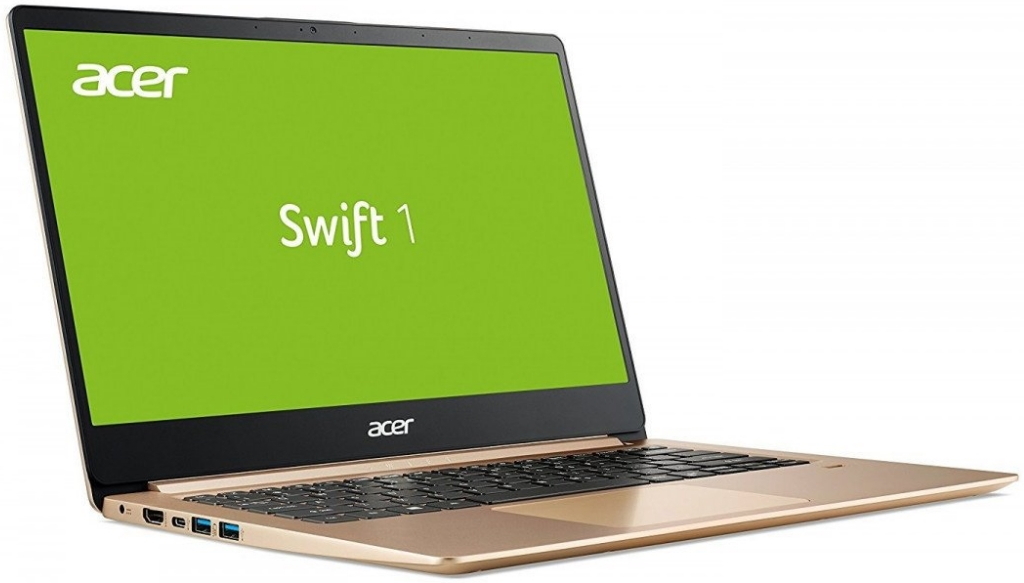 Ноутбук Acer Swift 1 ACER Swift 1 Luxury Gold (NX.GXREU.027) 14” / 8 ГБ / 512 ГБ / Pentium Silver / UHD 620 / Золотистый photo 4