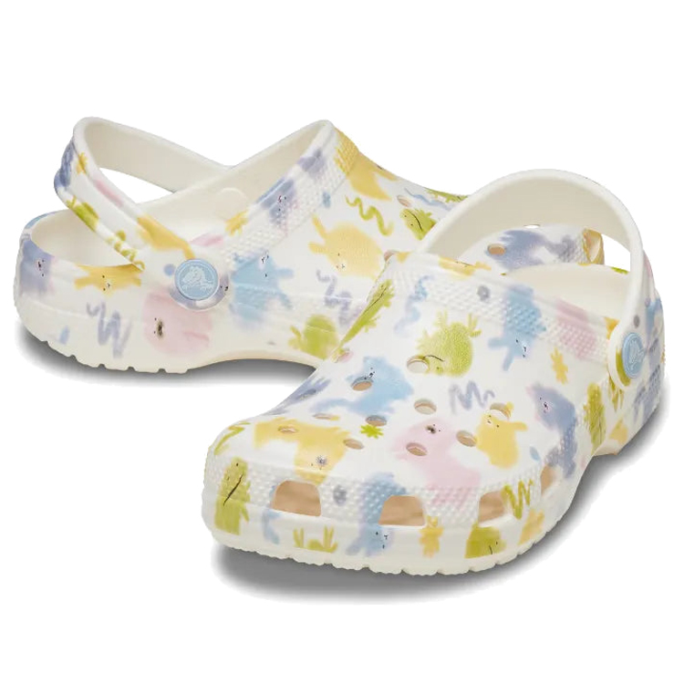 Шлепанцы Crocs Classic Pastel Pets Clog T / см / Разноцветный photo 3