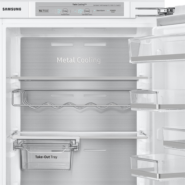 Frigider cu doua usi Samsung BRB260187WW / 263 l / 177.5 cm / A+ / Alb photo 7