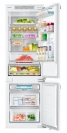 Встраиваемый холодильник Samsung BRB260187WW, 263 л, 177.5 см, A+, Белый