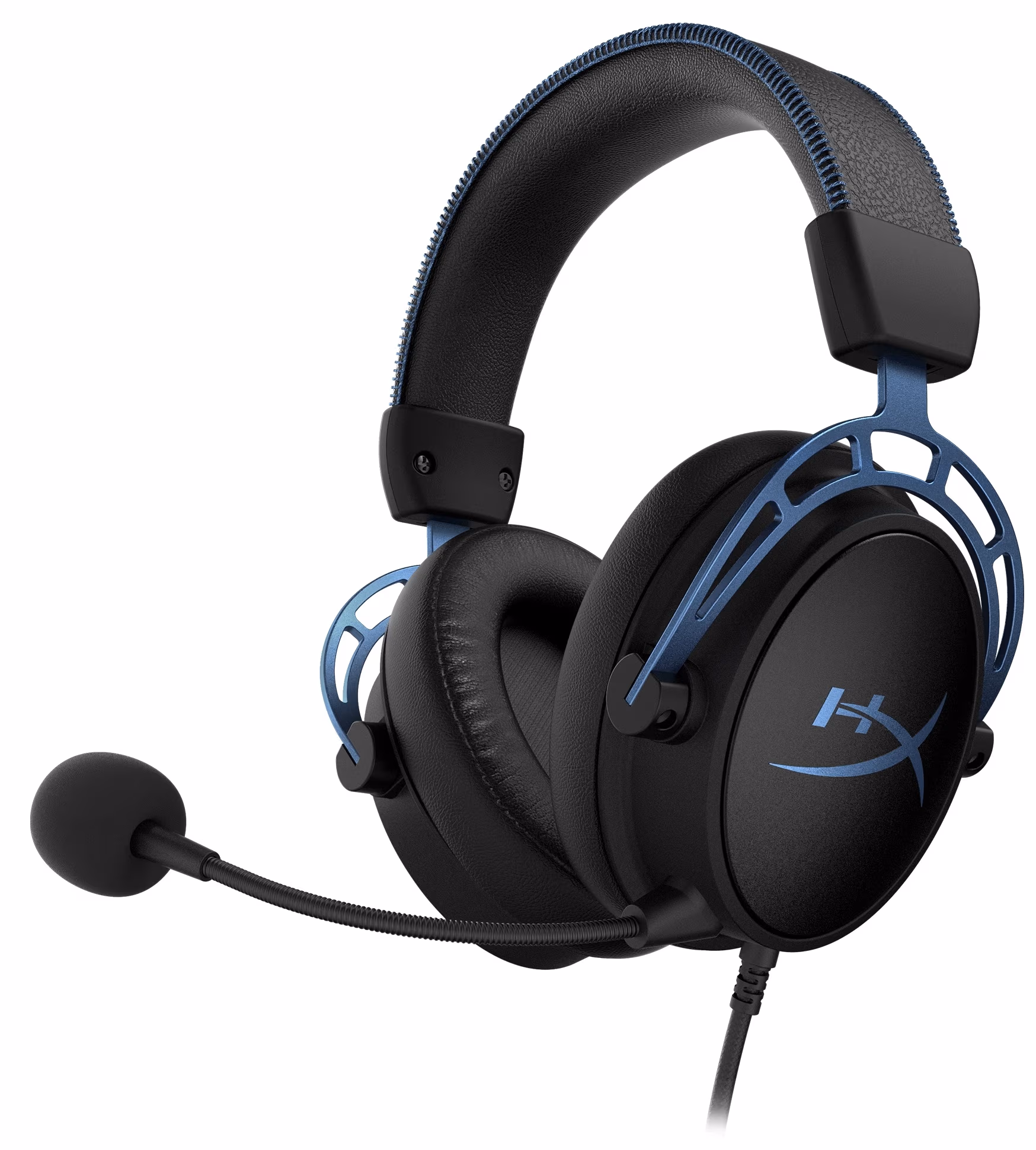 Игровые наушники c микрофоном HyperX Cloud Alpha S Headset(HX-HSCAS-BL/WW)