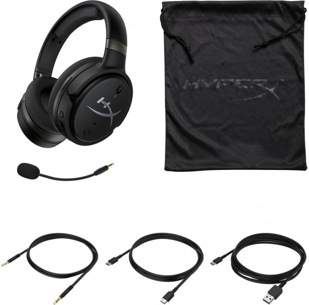 Căști HyperX Negru cu sur / Gaming / Negru cu sur photo 4