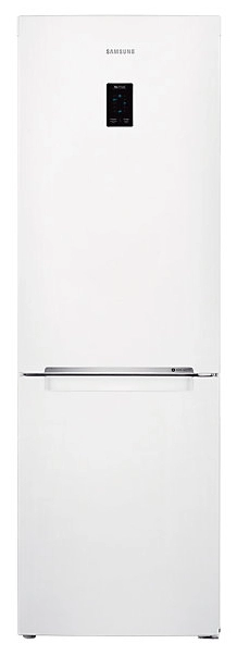 Холодильник с нижней морозильной камерой Samsung RB33J3200WW, 328 л, 185 см, A+, Белый
