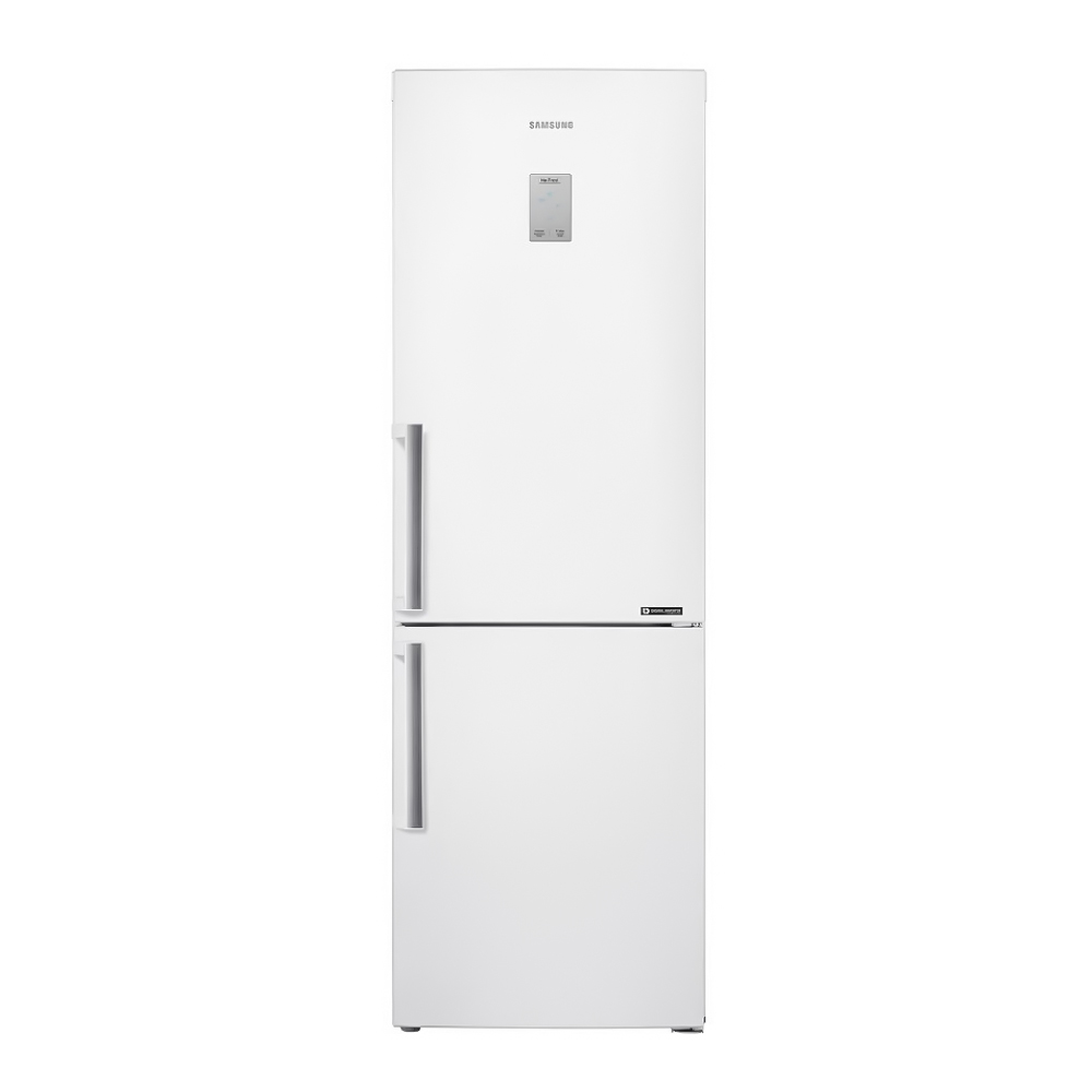 Холодильник двухдверный Samsung RB33J3515WW/EF / 339 л / 185 см / E / Белый photo 1