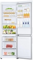 Холодильник с нижней морозильной камерой Samsung RB34N5420WW, 344 л, 192 см, A+, Белый