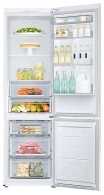 Frigider cu congelator jos Samsung RB37J5000WW, 367 l, 200.6 cm, A+, Alb