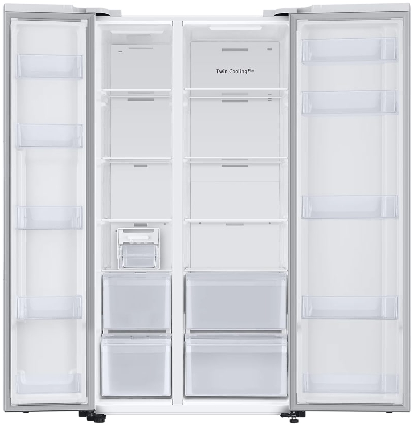 Frigider Side-by-Side Samsung RS66A8100WW / 641 l / 178 cm / G / Alb photo 5