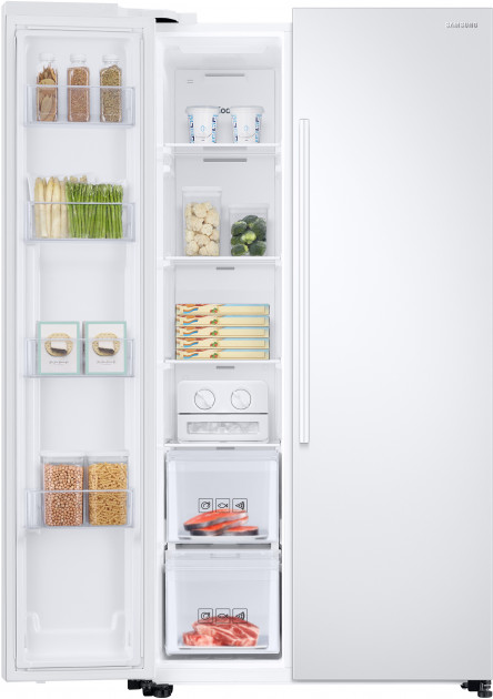 Frigider Side-by-Side Samsung RS66N8100WW / 647 l / 179 cm / A+ / Alb photo 3