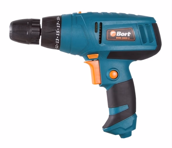 Сетевой дрель-шуруповерт Bort BSM280X2