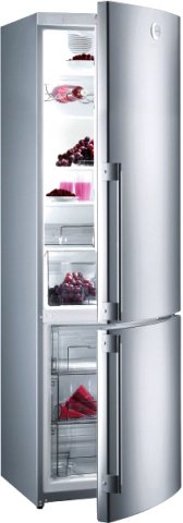 Frigider cu doua usi Gorenje RK65SYX2 / 380 l / 200 cm / A / Gri photo 1