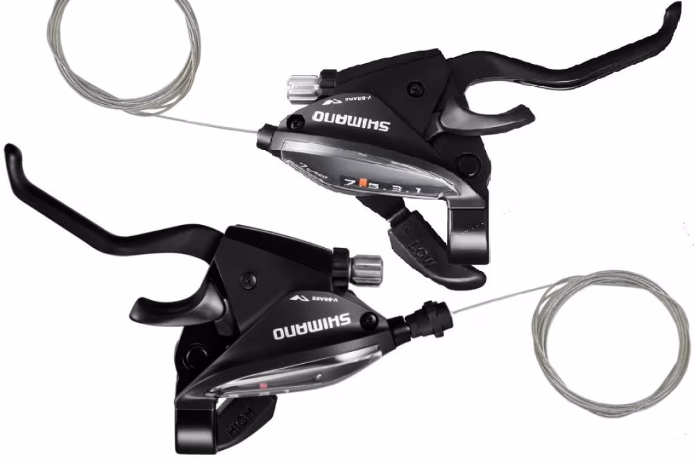 Блоки переключения SHIMANO ST-EF510-4A, 3X7 (BLACK/s