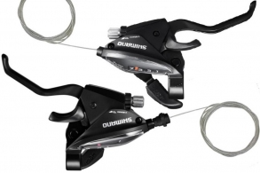 Блоки переключения SHIMANO ST-EF510-4A, 3X7 (BLACK/s thumbnav