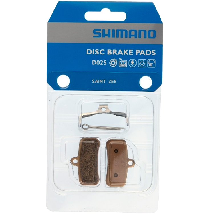 Тормозные дисковые колодки SHIMANO METAL PAD D02S photo 1