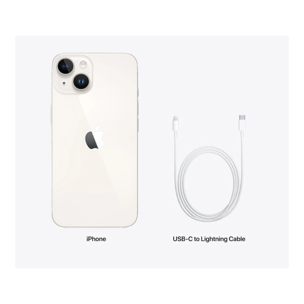 Смартфон Apple iPhone 14 / 6.1'' / 6 ГБ / 256 ГБ / Starlight photo 8
