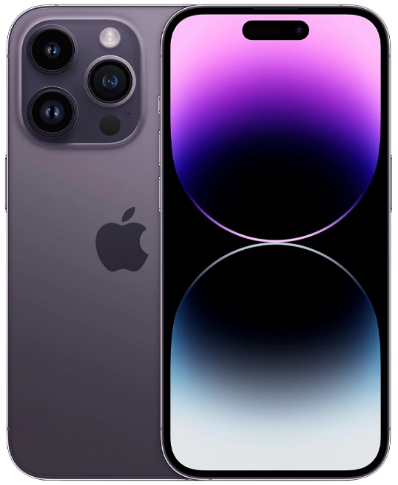 Смартфон Apple iPhone 14 Pro / 6.1'' / 6 ГБ / 128 ГБ / Фиолетовый photo 1