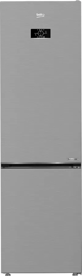Холодильник с нижней морозильной камерой Beko B5RCNA405HXB, 355 л, 203.5 см, D, Серебристый