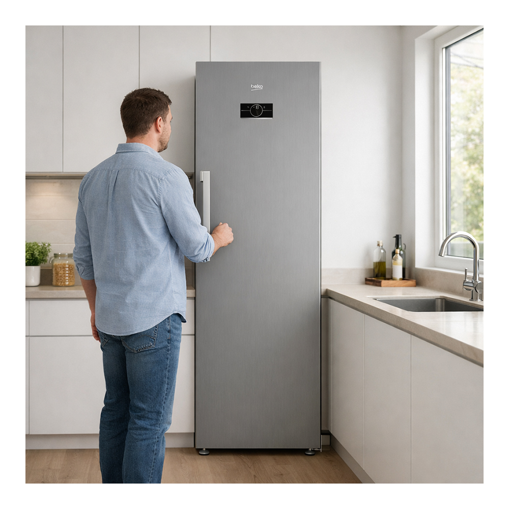 Congelator Beko B5RFNE314XB / 286 l / 186.5 cm / E / Argintiu photo 8