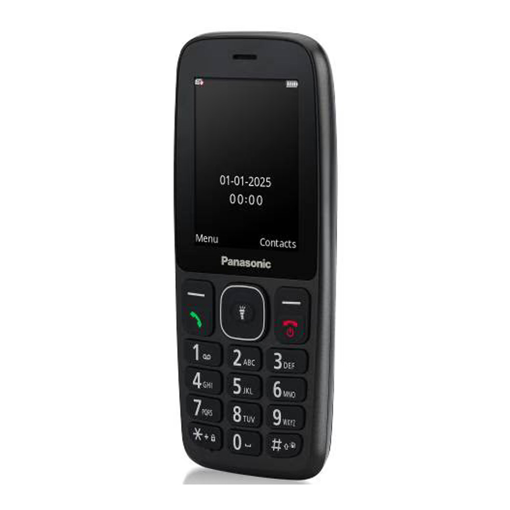 Кнопочный телефон Panasonic KX TF400EXB Black photo 1