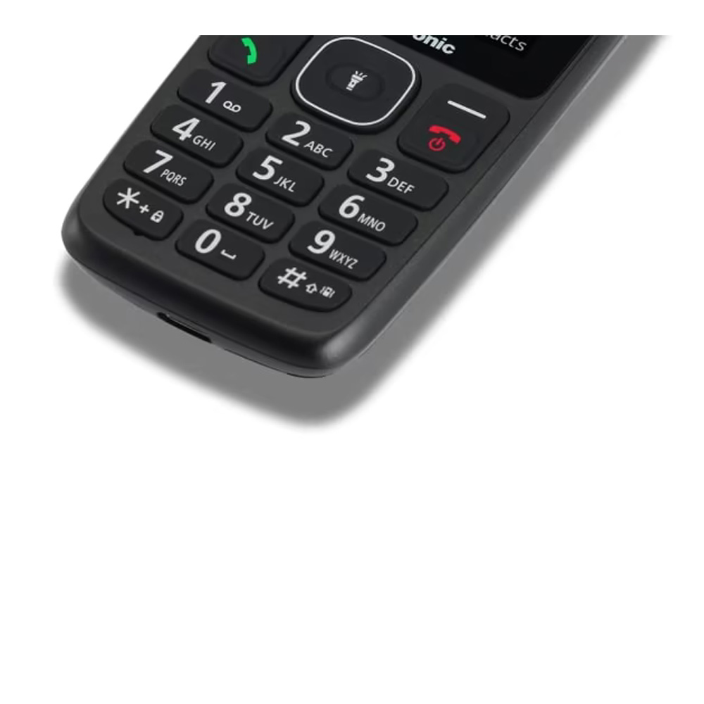 Кнопочный телефон Panasonic KX TF400EXB Black photo 3