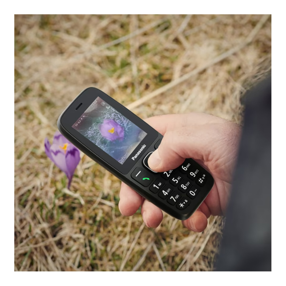 Кнопочный телефон Panasonic KX TF400EXB Black photo 8