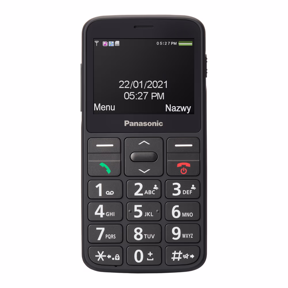 Кнопочный телефон Panasonic KX TU160EXB Black