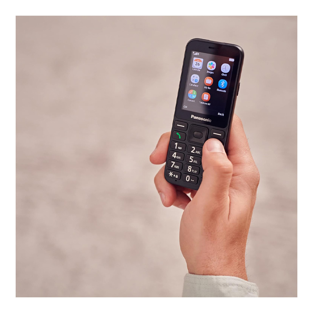 Кнопочный телефон Panasonic KX TU250EXB Black Single-SIM Черный photo 10