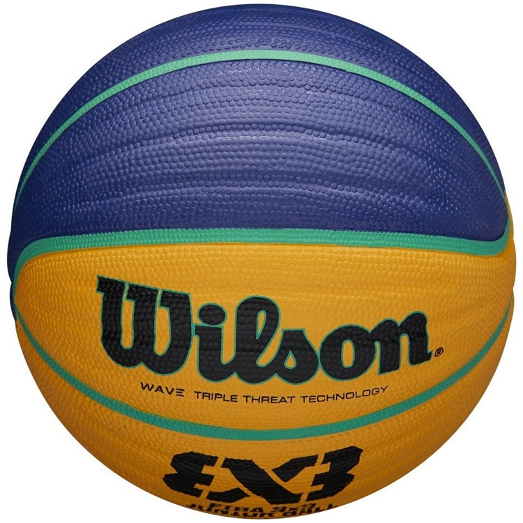 Minge basket Wilson WTB1133XB / Marimea 5 / Albastru-galben photo 4