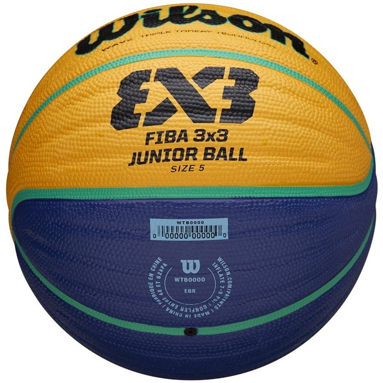 Minge basket Wilson WTB1133XB / Marimea 5 / Albastru-galben photo 5