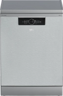 Посудомоечная машина  Beko BDFN36650XC, 16 комплектов, 11программы, 59.8 см, B, Серебристый