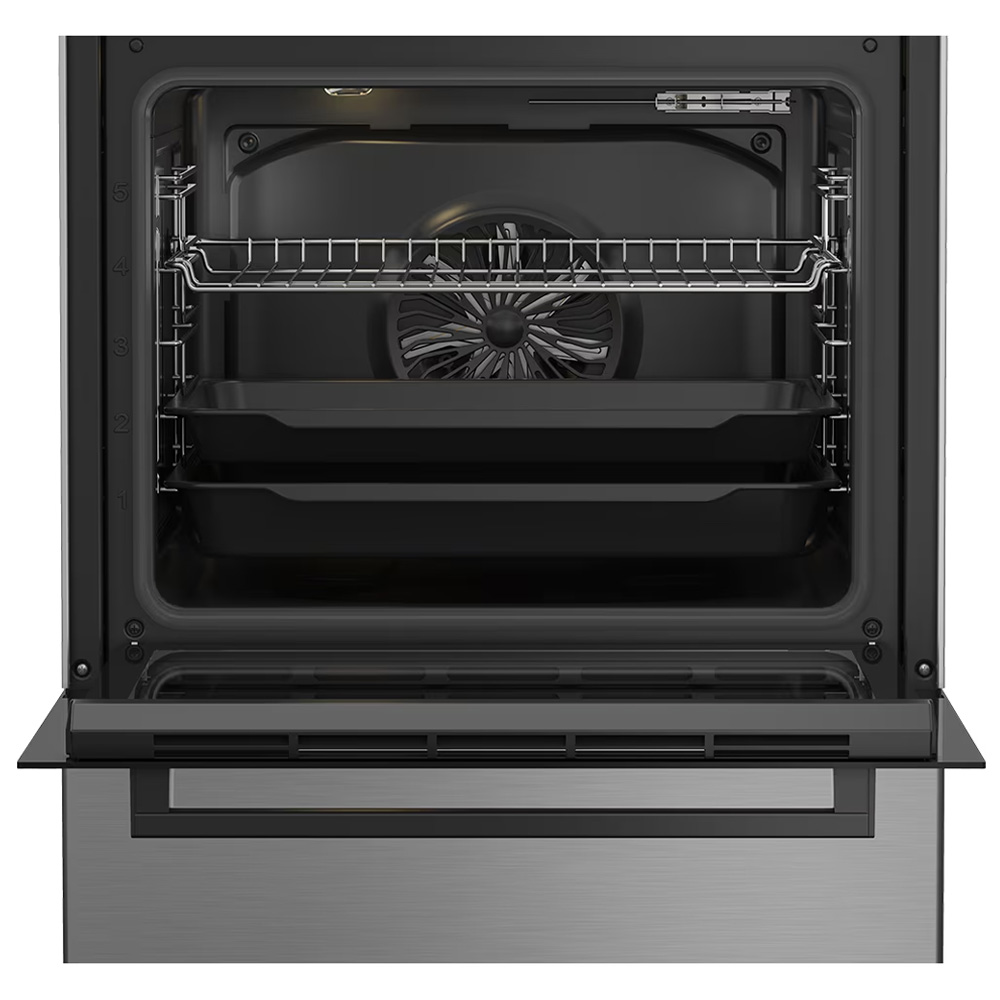 Газовая плита Beko FBSM62320TXD / 4 конфорок / 60 см / Серебристый photo 4