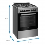 Газовая плита Beko  FBSM62320TXD thumbnav 7