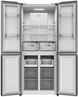 Frigider Side-by-Side Eurolux SRM395CBXD, 365 l, 184.5 cm, A++, Gri