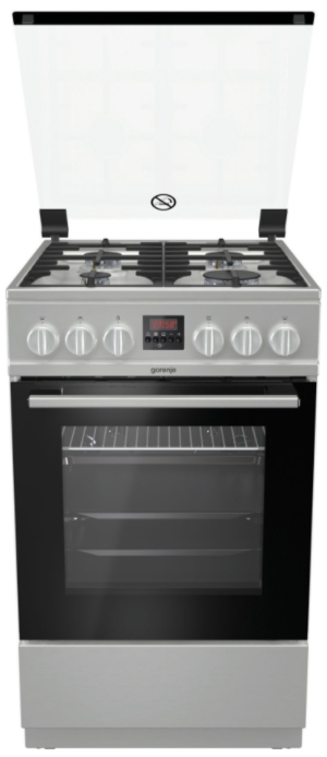 Plita de gaz Gorenje GI5321XF / 4 arzatoare / 50 cm / Inox photo 1