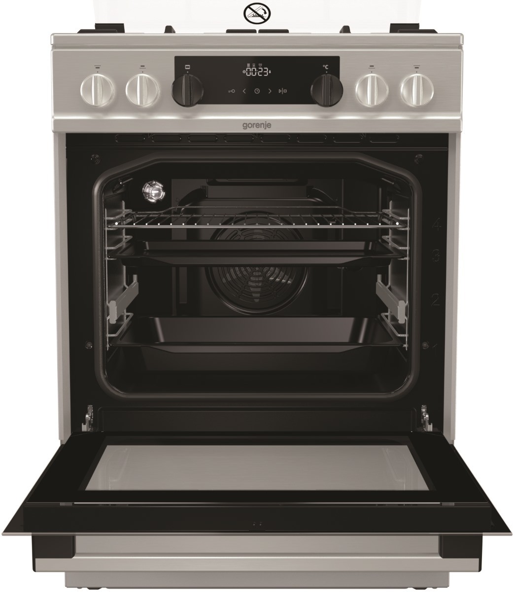 Газовая плита Gorenje K 6351 XF / 4 конфорок / 60 см / Нержавеющая сталь photo 3