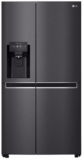 Frigider Side-by-Side LG GSLV31MCXM / 634 l / 179 cm / F / Negru photo 1