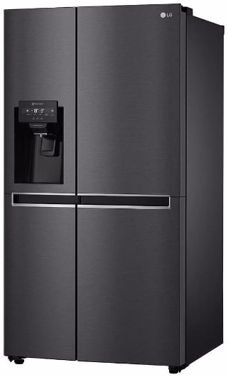 Frigider Side-by-Side LG GSLV31MCXM / 634 l / 179 cm / F / Negru photo 2