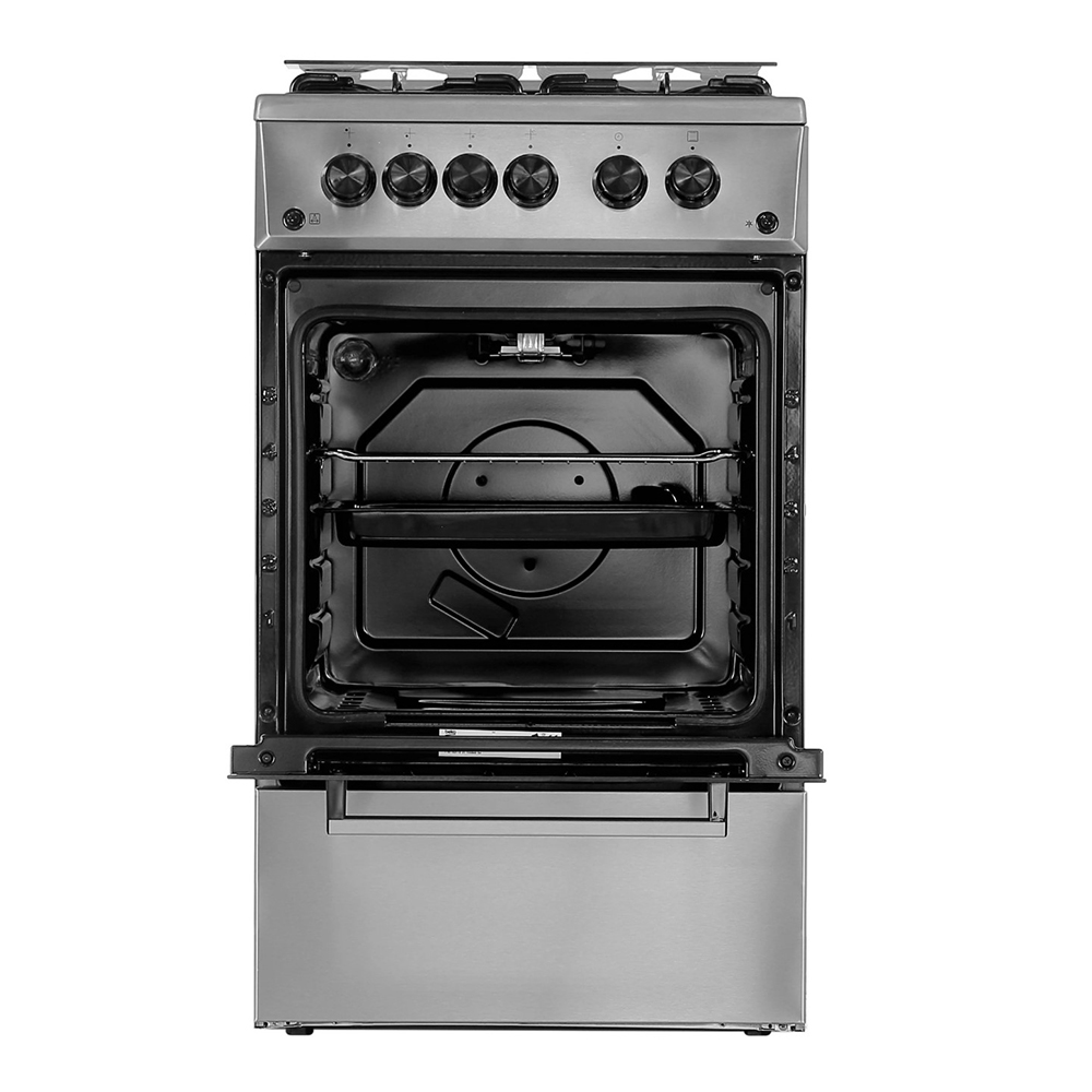 Plita de gaz Beko FSGT52110DXO / 4 arzatoare / 50 cm / Argintiu photo 5