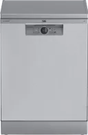 Посудомоечная машина  Beko BDFN26521XQ, 15 комплектов, 6программы, 59.8 см, E, Серебристый