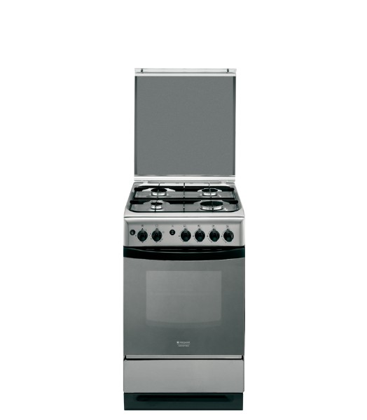 Газовая плита Hotpoint-Ariston C34SG1XR/HA / 4 конфорок / 50 см / Нержавеющая сталь photo 1 Газовая плита Hotpoint-Ariston C34SG1XR/HA / 4 конфорок / 50 см / Нержавеющая сталь photo 1