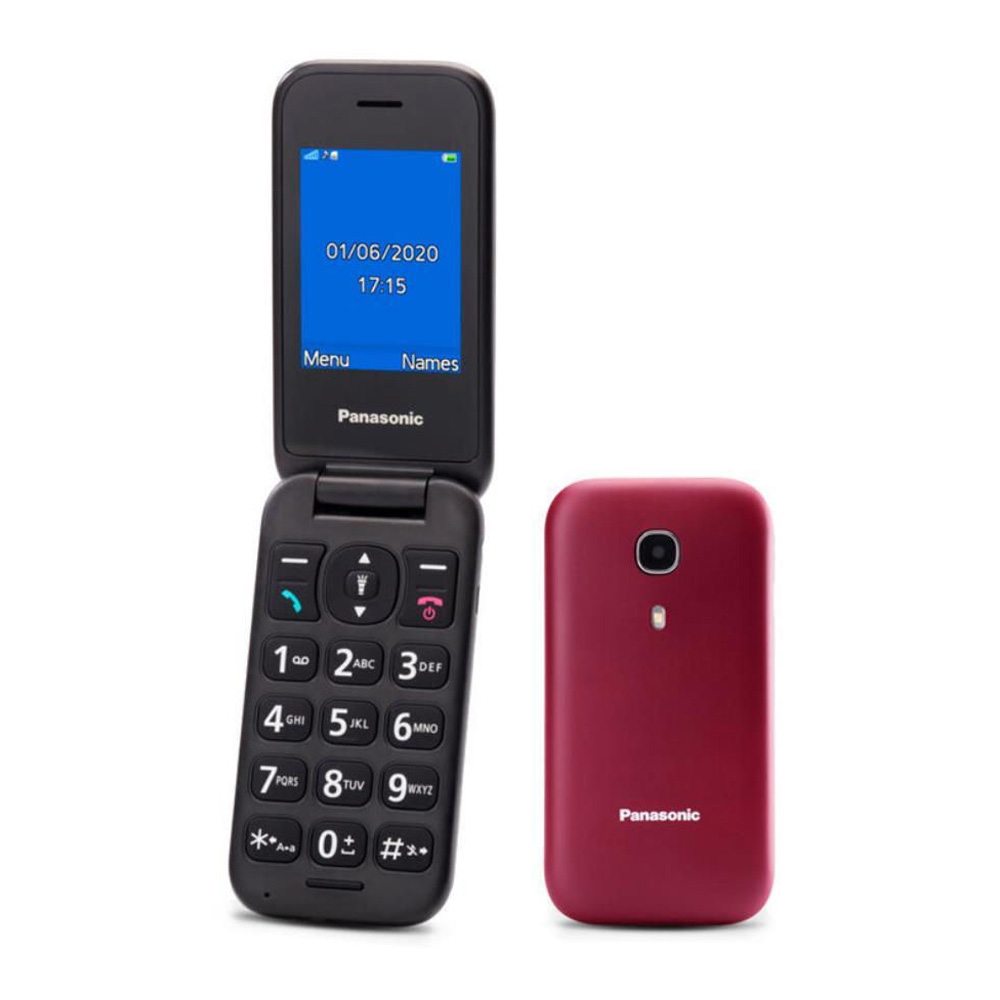 Telefon mobil clasic Panasonic KX TU400EXR Red Single-SIM Rosu photo 7