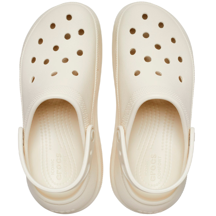 Slapi Crocs Crush Clog pt Femei / 39-40 / Bej photo 5