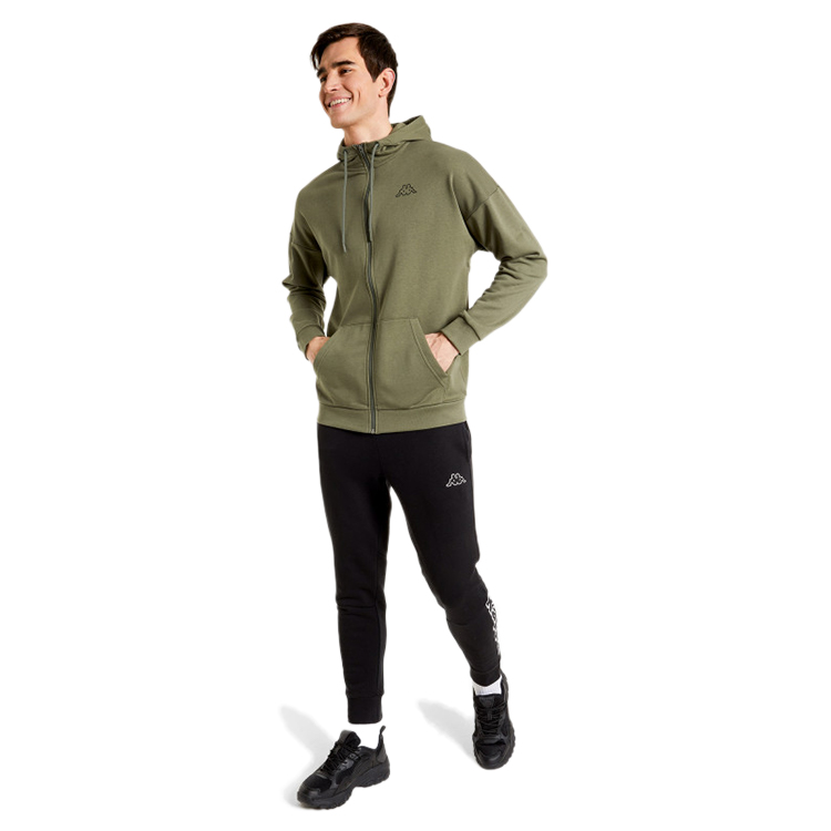 Мужская Толстовка Kappa JACKET 58 Зеленый photo 3