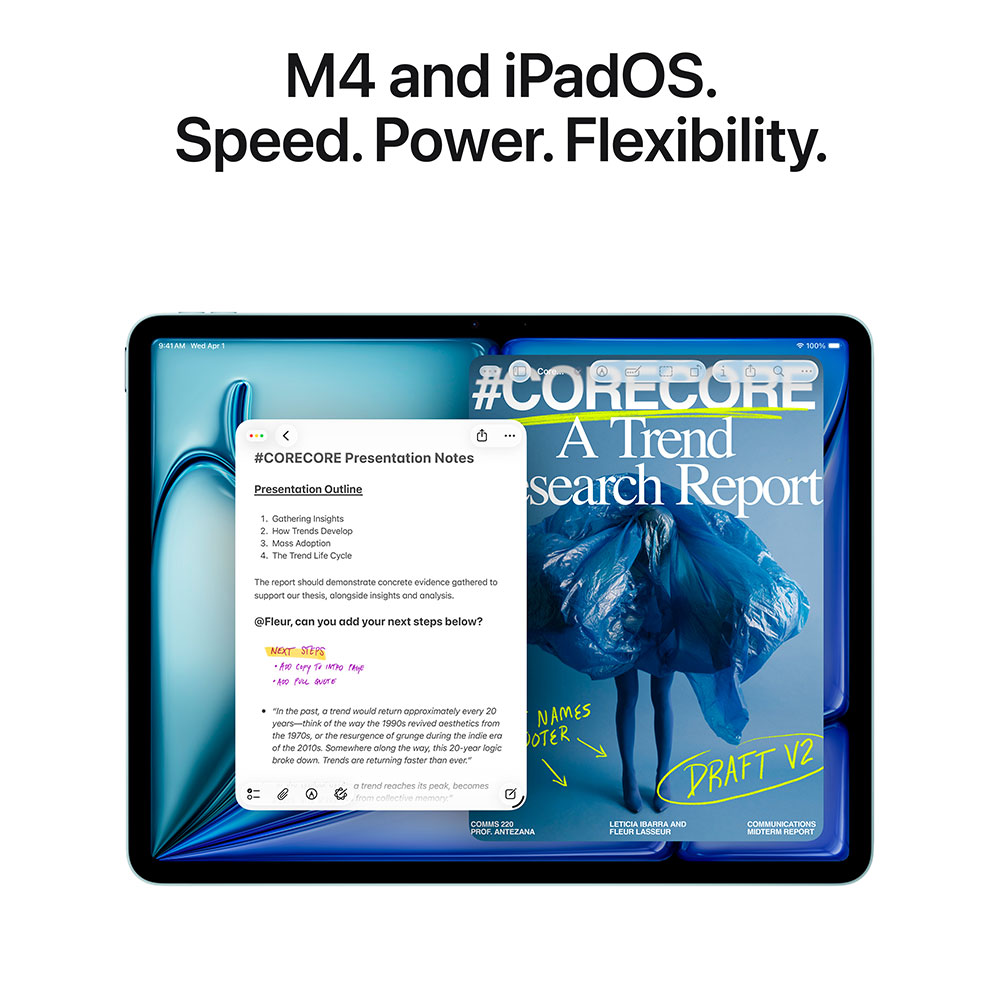 Планшет Apple iPad Air 11 (2026) Cellular 128GB Blue photo 4
