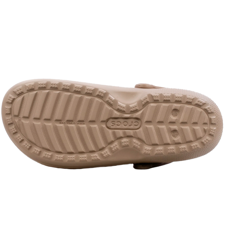 Slapi Crocs Classic Lined Clog pt Femei / 37-38 / Bej photo 2