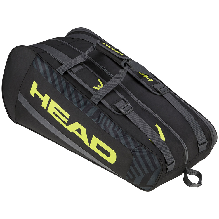 Geanta tenis HEAD TENIS BASE M 6R 261413 Negru-galben photo 3