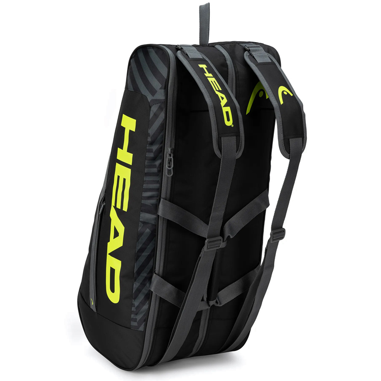Geanta tenis HEAD TENIS BASE M 6R 261413 Negru-galben photo 4